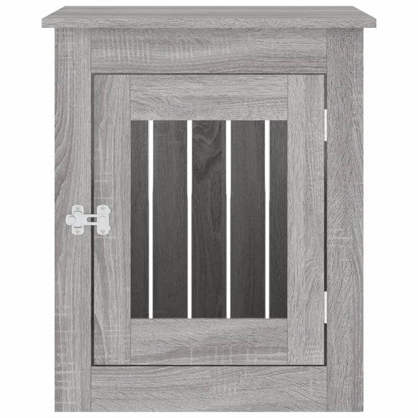 Graue Hundebox/Möbelstück Lebada 55x75x65cm (Holz)