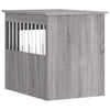 Graue Hundebox/Möbelstück Lebada 55x75x65cm (Holz)