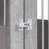 Graue Hundebox/Möbelstück Lebada 55x75x65cm (Holz)