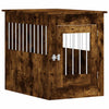 Hundebox/Möbel Lebada 55x80x68cm aus geräucherter Eiche (Holz)