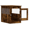 Hundebox/Möbel Lebada 55x80x68cm aus geräucherter Eiche (Holz)
