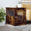 Hundebox/Möbel Lebada 55x80x68cm aus geräucherter Eiche (Holz)