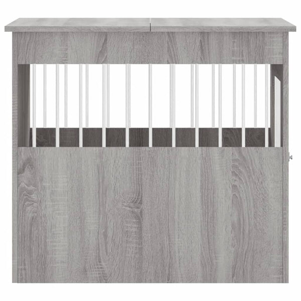 Hundekäfig/Möbel Lebada grau 64,5x80x71cm (Holz)