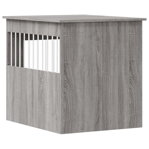 Hundekäfig/Möbel Lebada grau 64,5x80x71cm (Holz)