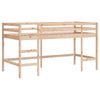 Hochbett Gennie mit Leiter für Kinder 90x190cm (Kiefer)