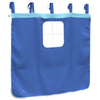 Blauer Hochbettvorhang Karolyn (Polyester)
