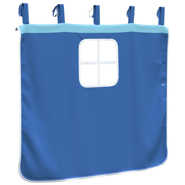 Blauer Hochbettvorhang Karolyn (Polyester)