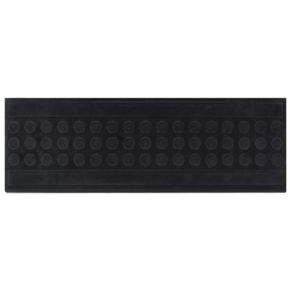 Treppenmatten Mihel 25x75cm (5 Stk Gummi)