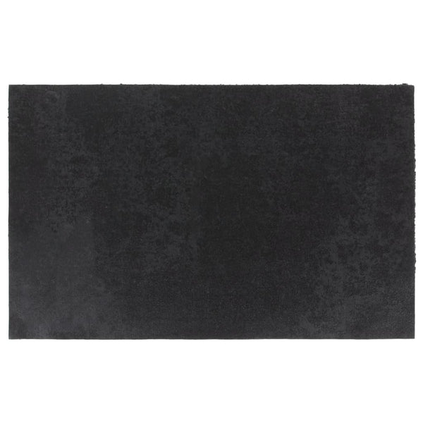 Schwarze Fußmatte Tilie 50x80cm (getuftete Kokosfaser)