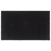 Schwarze Fußmatte Tilie 90x150cm (getuftete Kokosfaser)