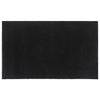 Schwarze Fußmatte Tilie 90x150cm (getuftete Kokosfaser)