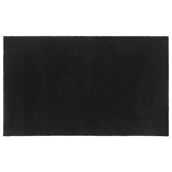 Schwarze Fußmatte Tilie 90x150cm (getuftete Kokosfaser)