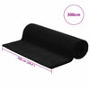 Schwarze Fußmatte Tilie 100x300cm (getuftete Kokosfaser)