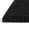Schwarze Fußmatte Tilie 100x300cm (getuftete Kokosfaser)