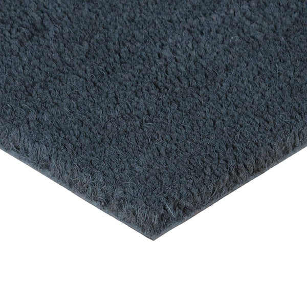 Dunkelgraue Fußmatte Tilie 40x60cm (5 Stück getuftete Kokosfaser)
