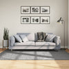 Harmaa pörrömatto Mg 140x200cm (korkeanukkainen moderni)