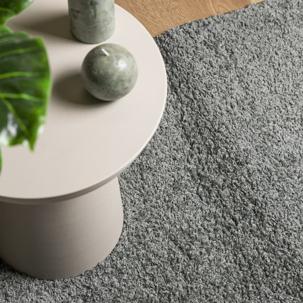 Grüner Hochflor-Teppich Modern Mg 80x150cm