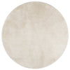 Beige Teppich Oviedo Kurzflor Pinkey Ø 120cm