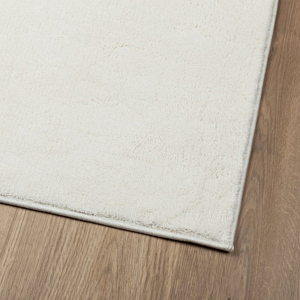Creme Teppich Oviedo Kurzflor Pinkey 60x110cm