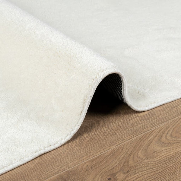 Creme Teppich Oviedo Kurzflor Pinkey 60x110cm