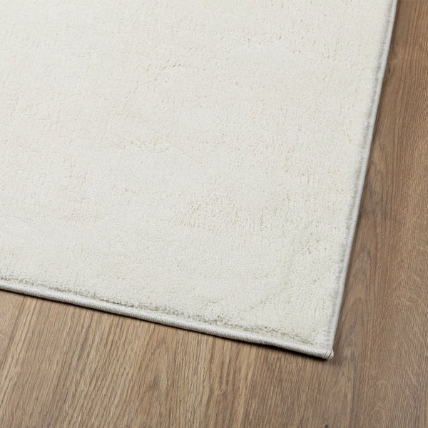 Teppich Oviedo Kurzflor Pinkey 120x120cm Creme