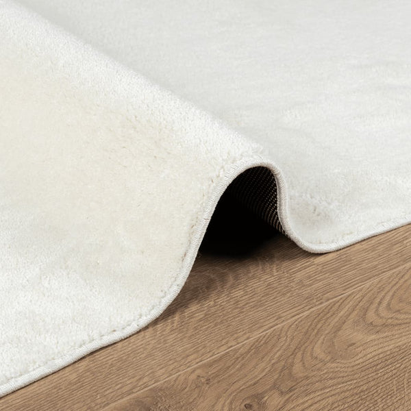 Teppich Oviedo Kurzflor Pinkey 120x120cm Creme