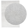 Grauer Teppich Oviedo Kurzflor Pinkey 140x200cm