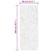 Grüner Teppich Oviedo Kurzflor Pinkey 80x200cm