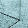 Grüner Teppich Oviedo Kurzflor Pinkey 80x250cm