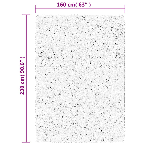 Grüner Teppich Oviedo Kurzflor Pinkey 160x230cm