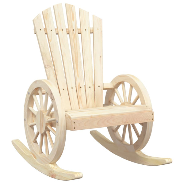 Apetroaie Adirondack Schaukelstühle (2er-Set Fichte)