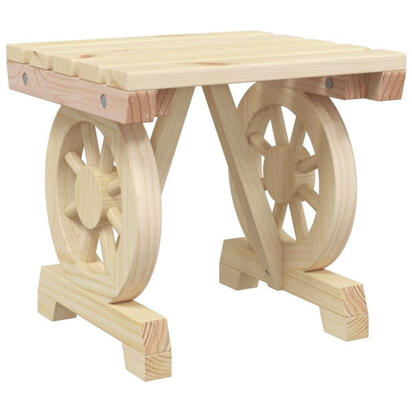 Gartenhocker Bruno (2 Stk., Material Fichte)