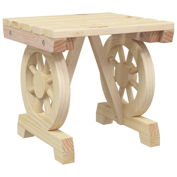 Gartenhocker Bruno (2 Stk., Material Fichte)
