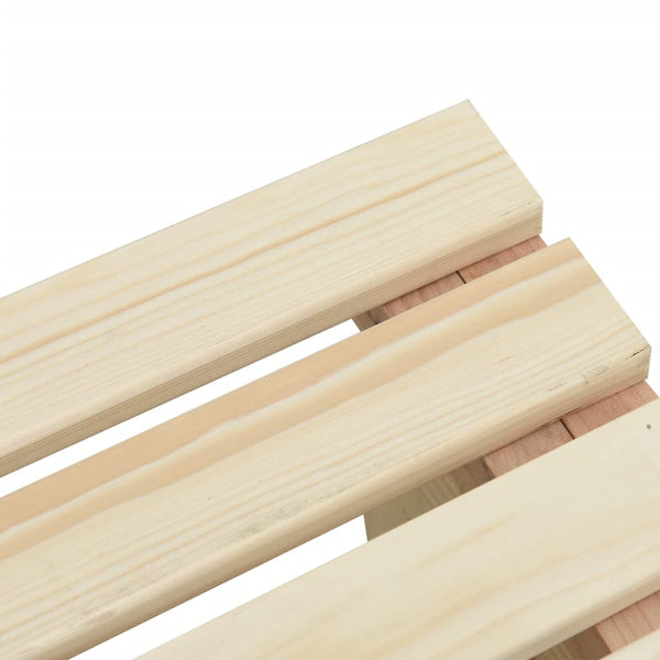 Gartenhocker Bruno (2 Stk., Material Fichte)