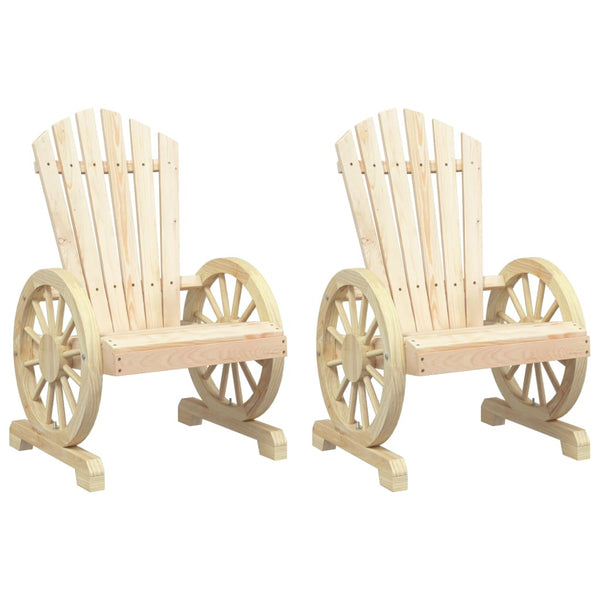 Iones Adirondack puutarhatuolit (2 kpl kuusi)
