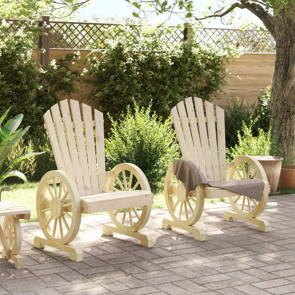 Iones Adirondack puutarhatuolit (2 kpl kuusi)