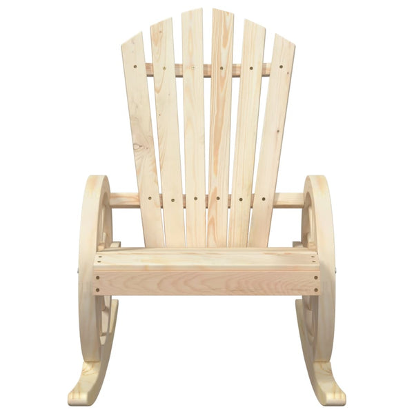 Apetroaie Adirondack keinutuoli puutarhaan (kuusi)