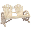 Iones Adirondack Gartenstuhl (2-Sitzer, Tanne)