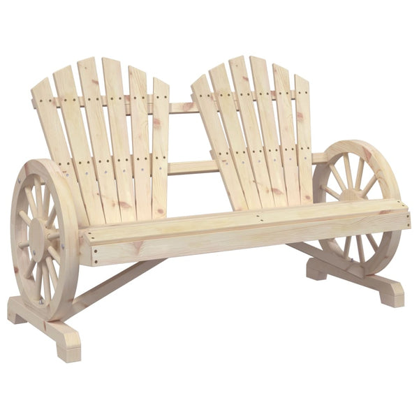 Iones Adirondack Gartenstuhl (2-Sitzer, Tanne)