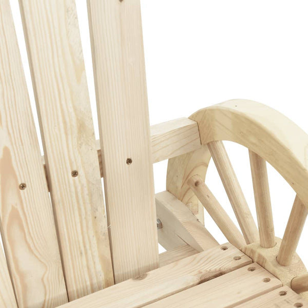 Iones Adirondack Gartenstuhl (2-Sitzer, Tanne)