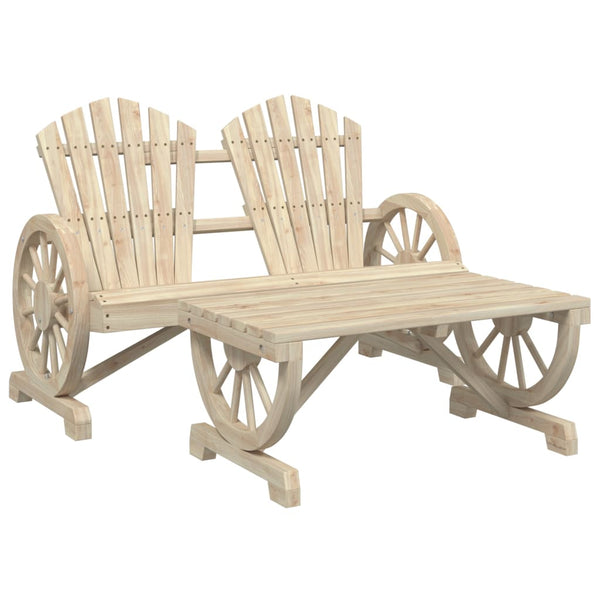 Iones Loungeset (2-teilig, Akazie)