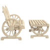 Iones Loungeset (2-teilig, Akazie)