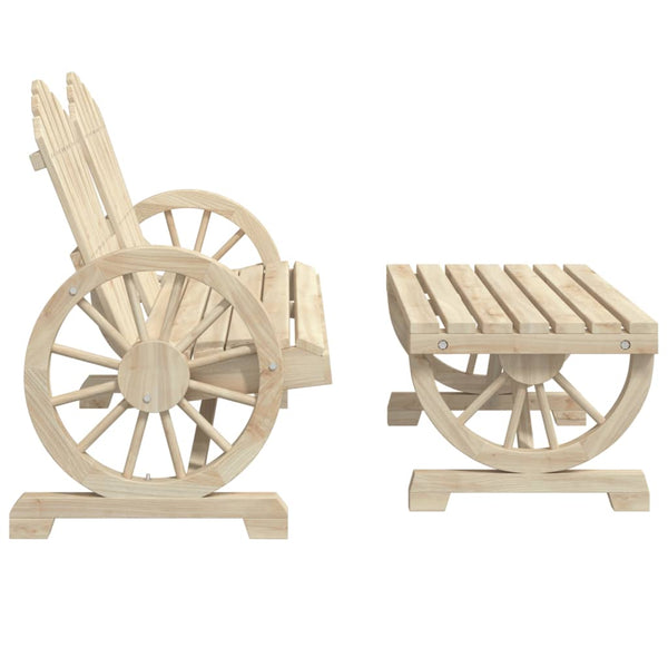 Iones Loungeset (2-teilig, Akazie)