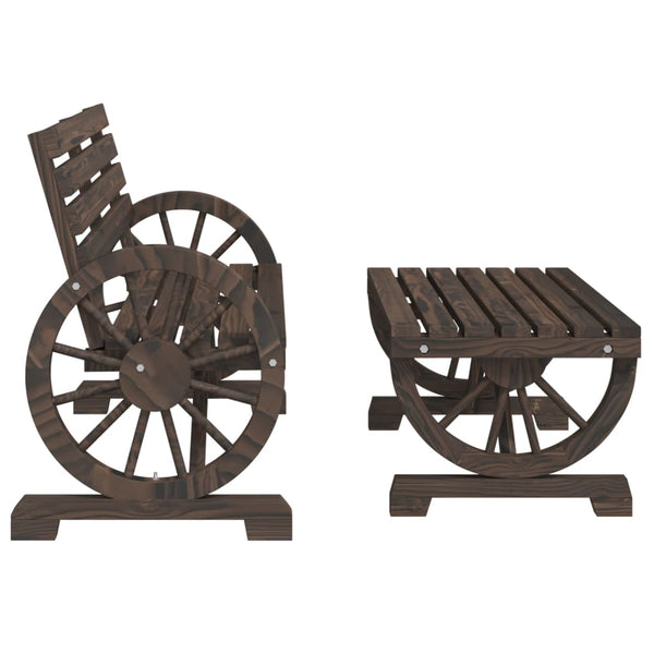 2-teiliges Vester Loungemöbel-Set (Fichte)