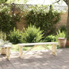 Viertel Gartenbank 115cm (Fichte)