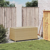 Beige Gartenaufbewahrungsbox Dulcineia 190 l (Polyrattan)