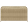 Beige Gartenaufbewahrungsbox Dulcineia 190 l (Polyrattan)
