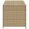 Beige Gartenaufbewahrungsbox Dulcineia 190 l (Polyrattan)
