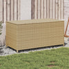 Beige Gartenaufbewahrungsbox Dulcineia 190 l (Polyrattan)