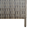 Raumteiler Dacia Grau (Polyrattan, 5 Paneele)
